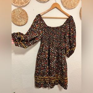 NWT floral midi dress